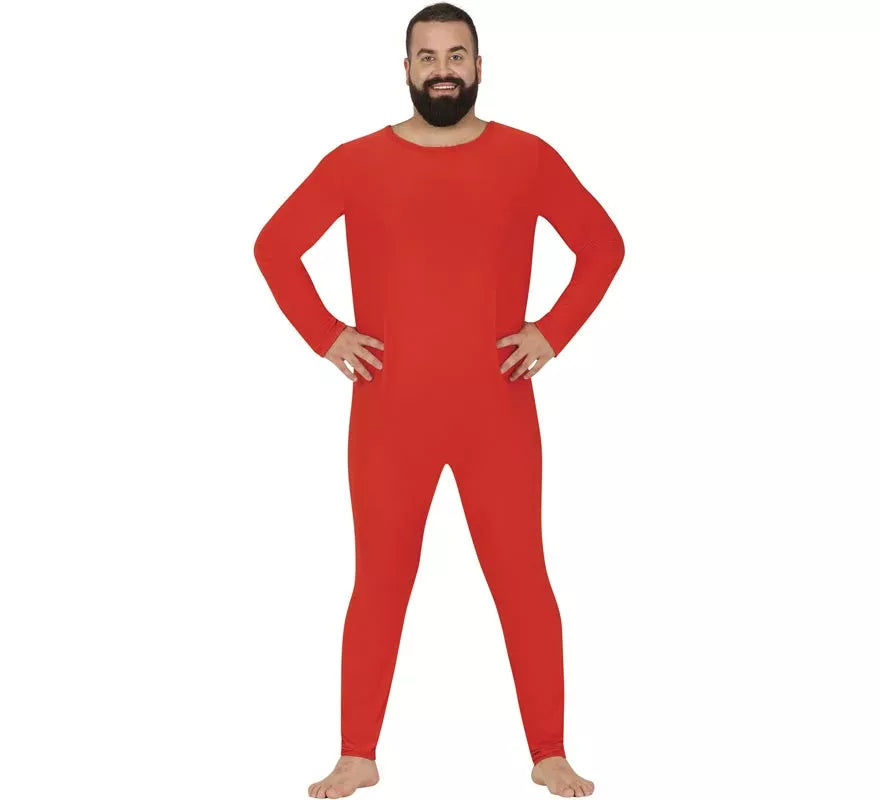Translation missing: it.Maillot o Mono color rojo para hombre