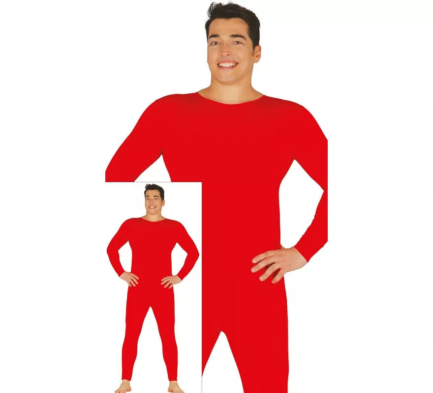 Translation missing: it.Maillot o Mono color rojo para hombre