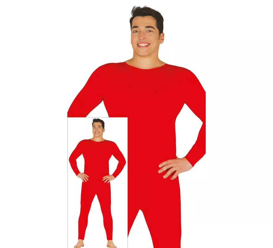 Translation missing: it.Maillot o Mono color rojo para hombre