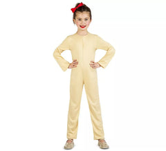 Maglia o tuta in maglia beige per bambini
