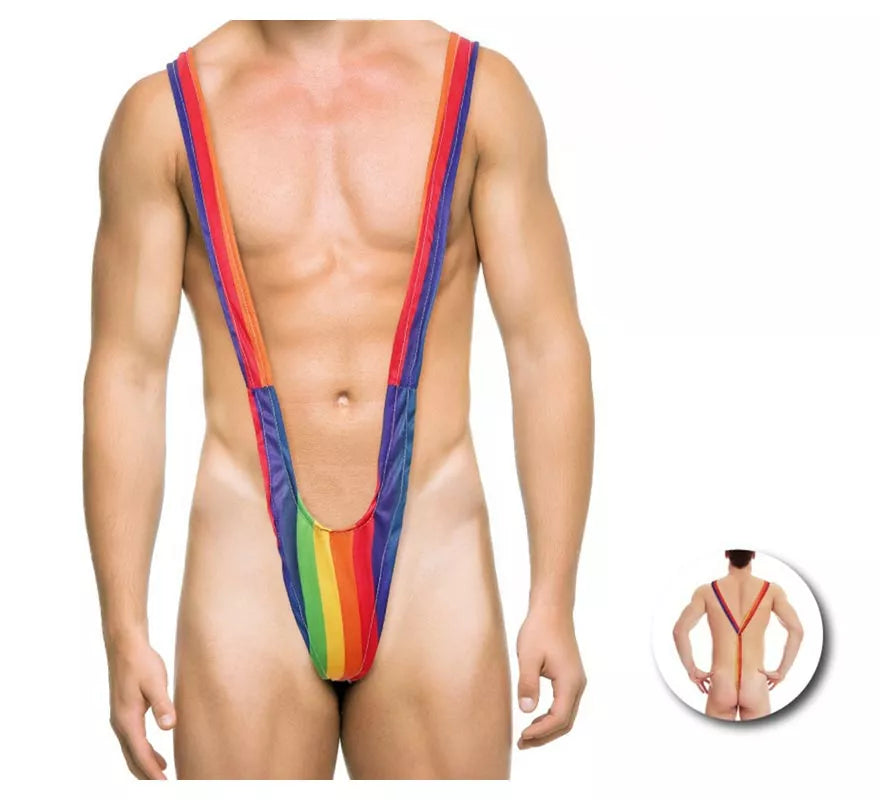 Translation missing: it.Mankini Arcoíris adulto