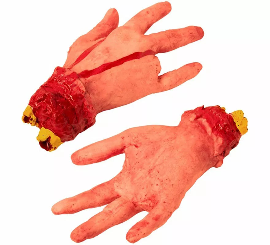 Translation missing: es.Mano Amputada sin Dedo con Sangre