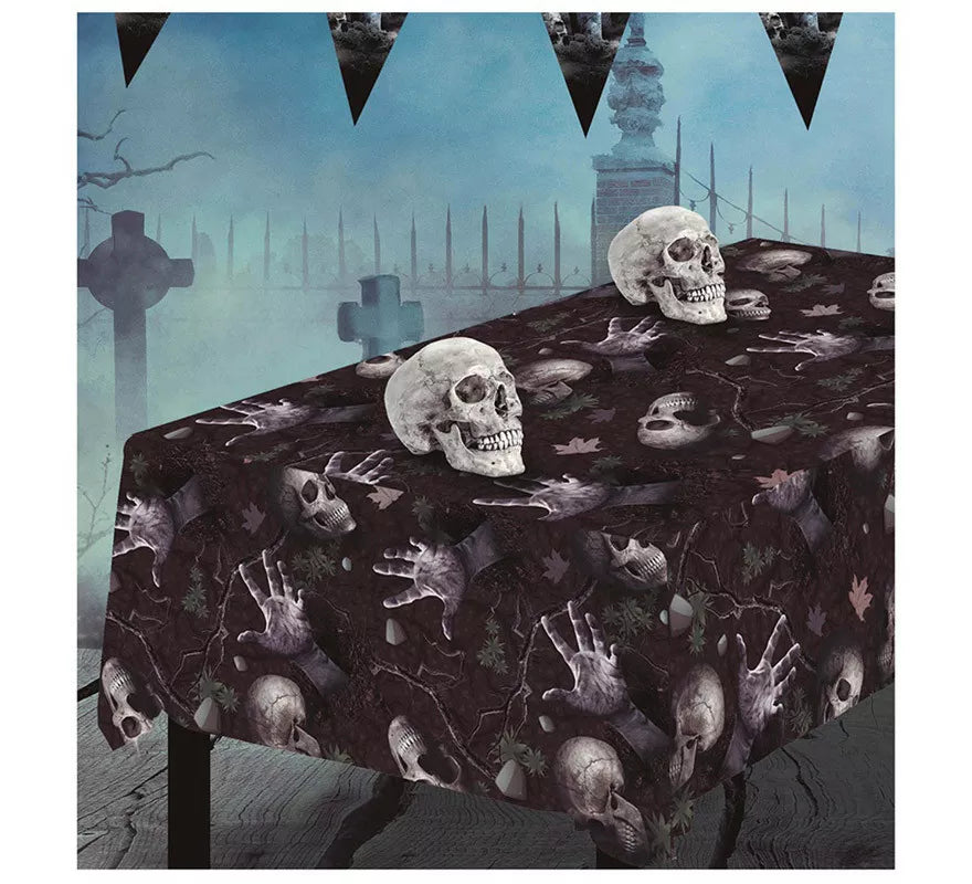 Mantel Cementerio de 137X274 cm