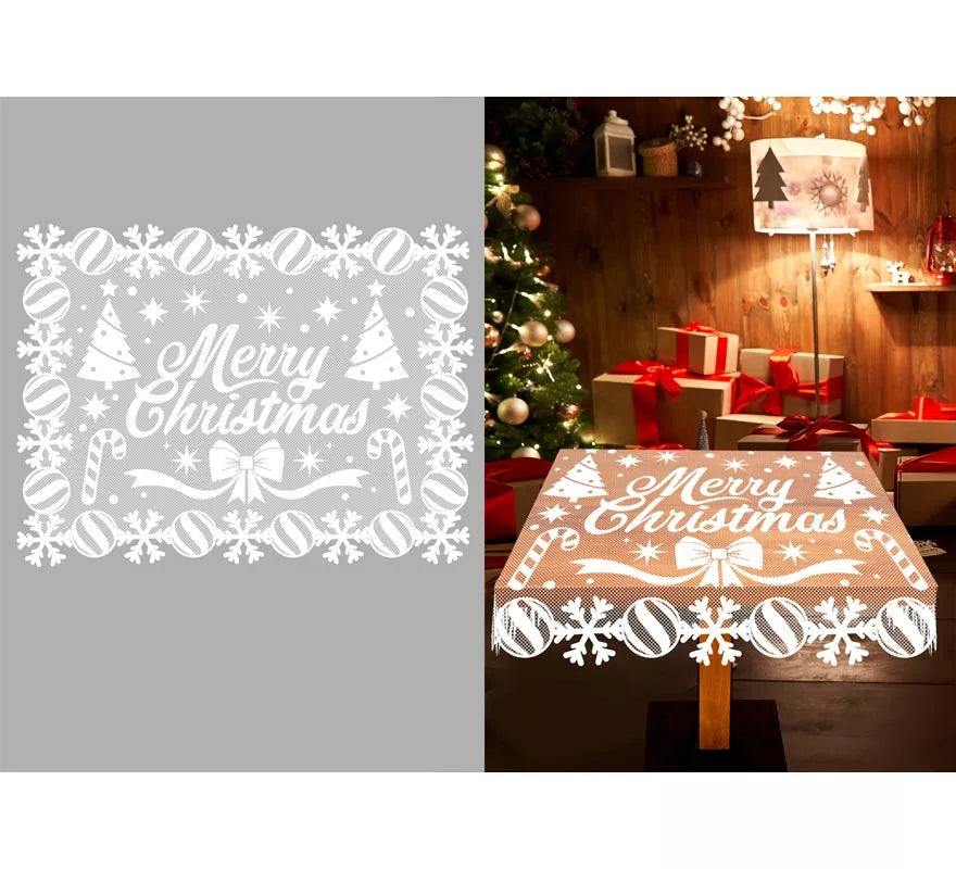 Translation missing: it.Mantel Cuadrado Merry Christmas de 100x75 cm