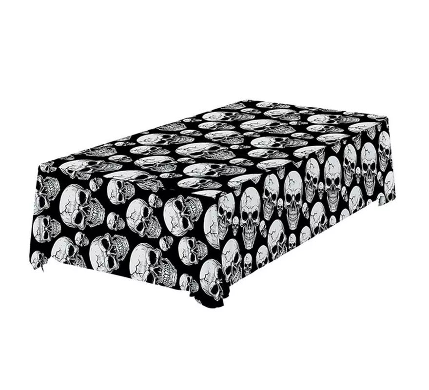 Translation missing: it.Mantel de Calaveras Temibles de 137x274 cm
