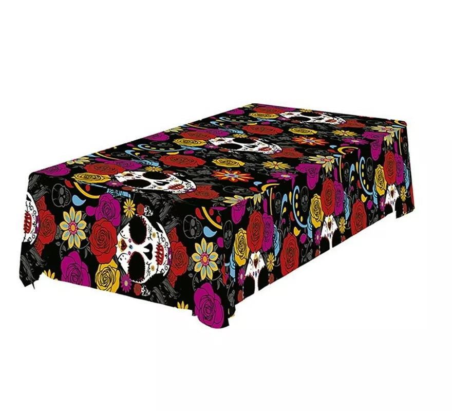 Translation missing: it.Mantel de Catrina colorida de 137x274 cm