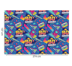 Tovaglia anni '90 137x274 cm