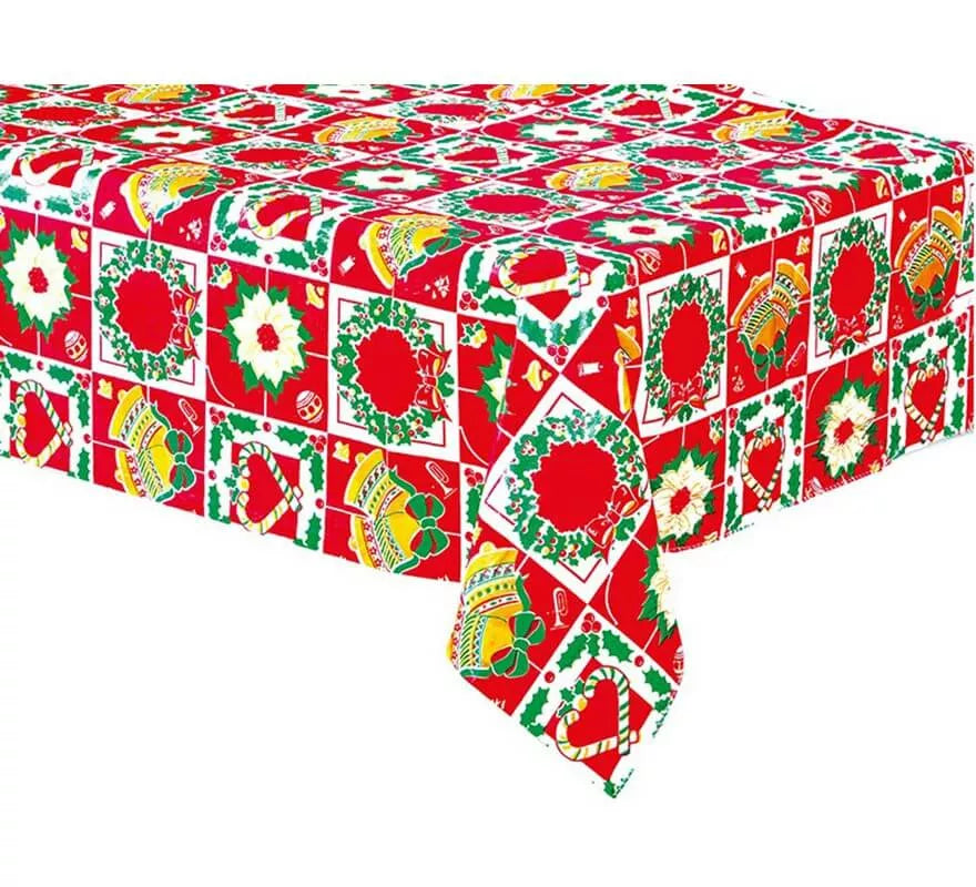 Translation missing: it.Mantel de Navidad de Plástico 178 X 132 cm