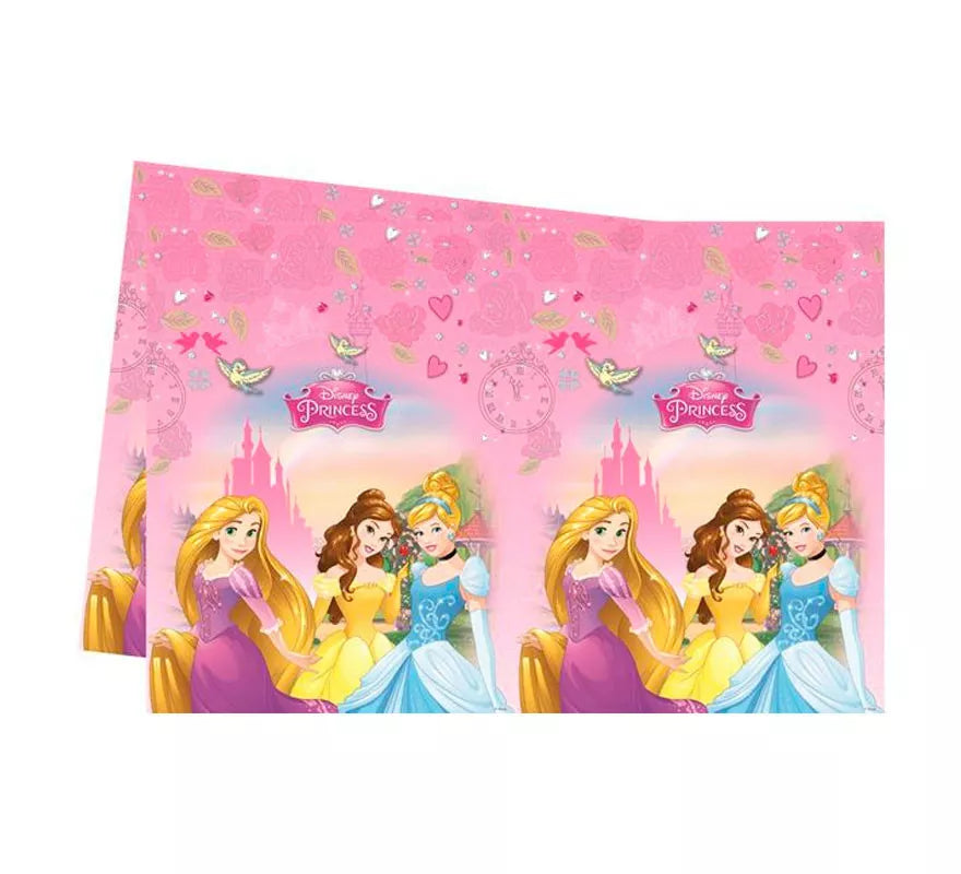 Translation missing: it.Mantel de Plástico de Princesas Disney de 120x180 cm