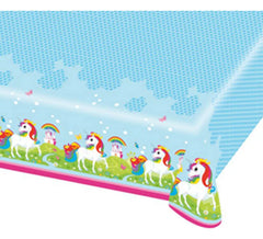 Tovaglia in plastica unicorno 120x180 cm