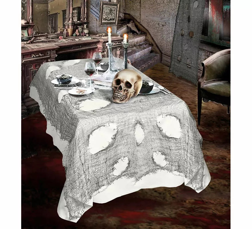 Translation missing: it.Mantel Decorativo gris para Halloween de 60x300 cm