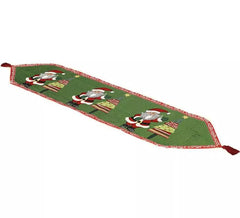 Tovaglia Decorativa Natalizia Babbo Natale 33x137 cm