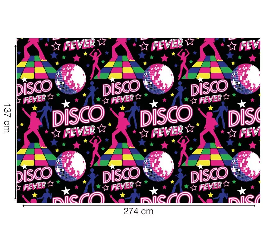 Translation missing: it.Mantel Disco Fever púrpura de 137x274 cm