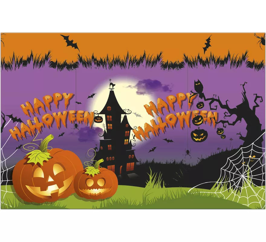 Translation missing: it.Mantel Happy Halloween de 180x120 cm
