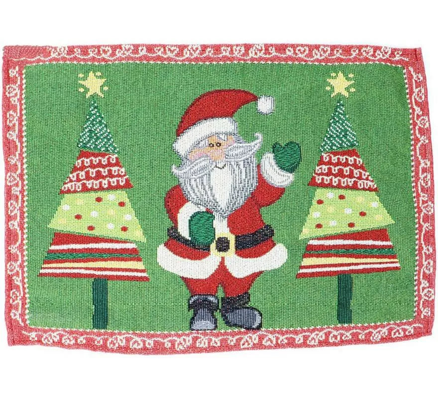 Translation missing: it.Mantel Individual de Papá Noel 48x33 cm