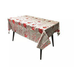 Tovaglia Mano con sangue finto 137x183 cm
