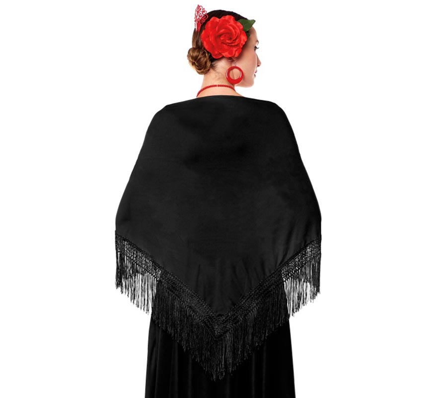 Mantón en varios colores de 150x60 cm adulto