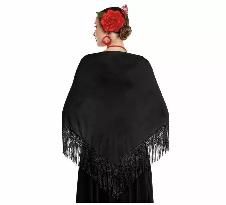 Mantón Sevillana o Chulapa de 150x60 cm en varios colores