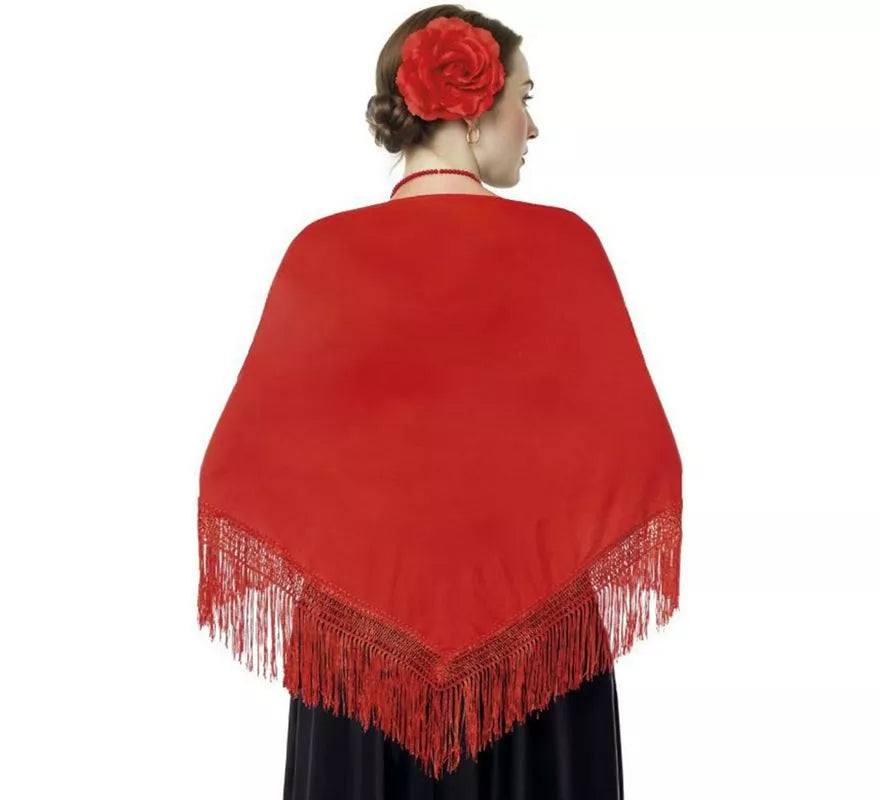 Mantón Sevillana o Chulapa de 150x60 cm en varios colores