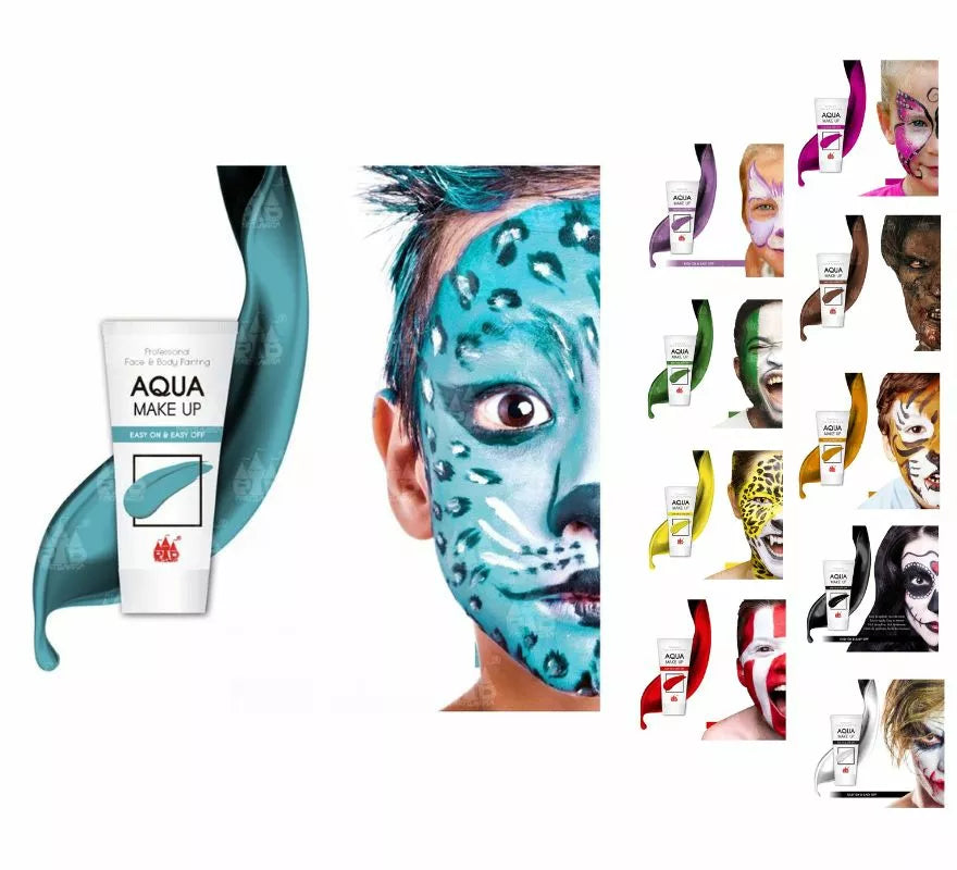 Translation missing: it.Maquillaje al agua Aqua Make up en varios colores