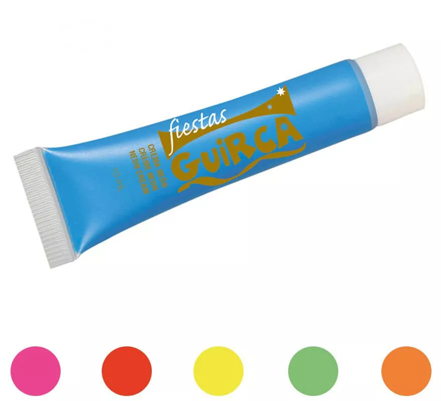 Maquillaje en Crema en varios colores Neón 10 Ml