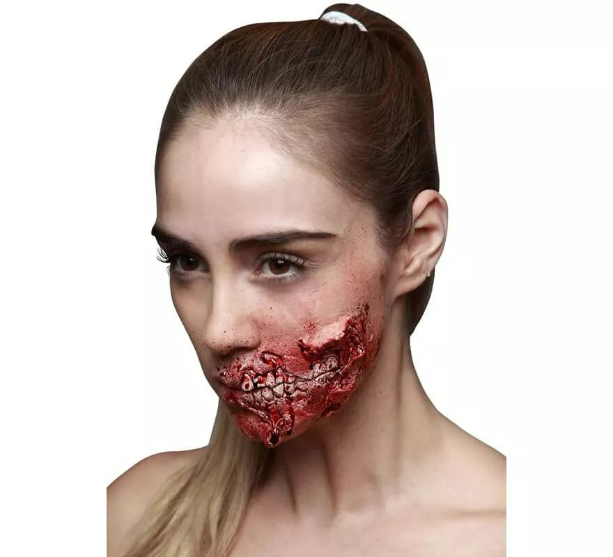 Translation missing: it.Maquillaje FXs Boca descarnada Zombie de Látex
