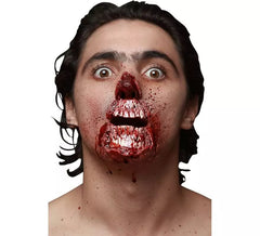 Trucco fxs bocca e naso zombie in lattice