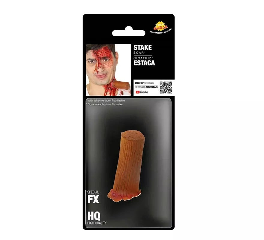 Translation missing: es.Maquillaje FXs de Cicatriz con Estaca Clavada