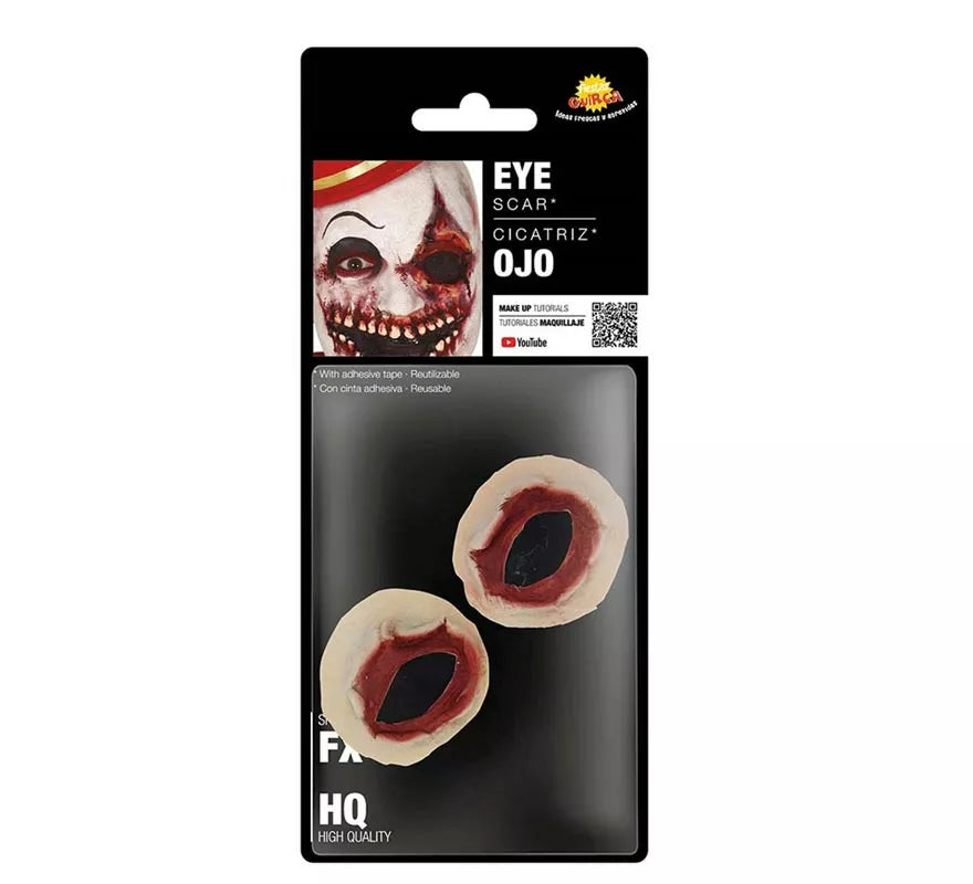 Translation missing: it.Maquillaje FXs de Cicatriz Ojos Negros