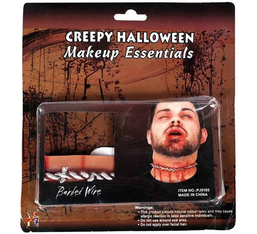 Translation missing: es.Maquillaje FXs Herida de Cuello con Alambre