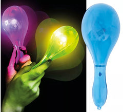 Maracas luminose da 15 cm in colori assortiti