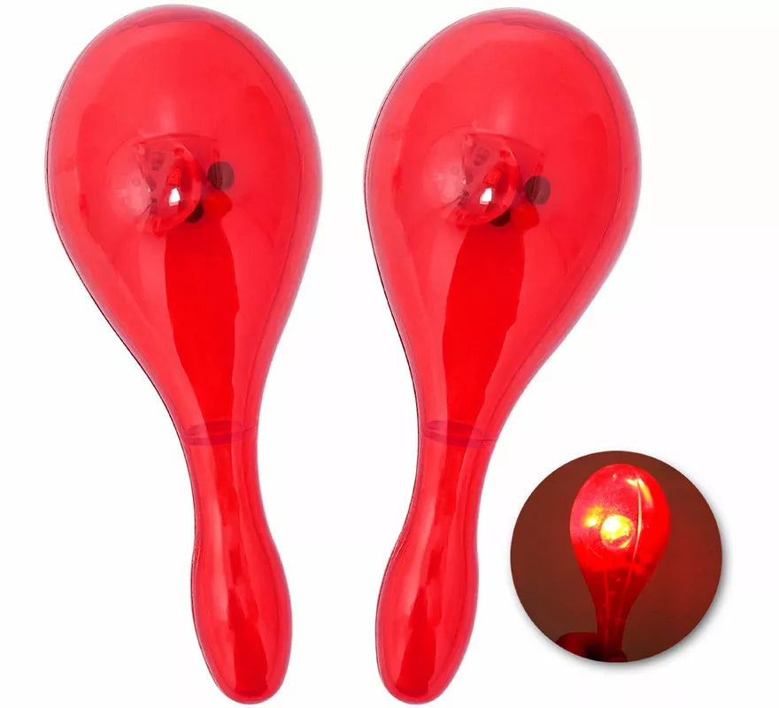 Translation missing: it.Maracas con Luz de 16x7 cm en varios colores