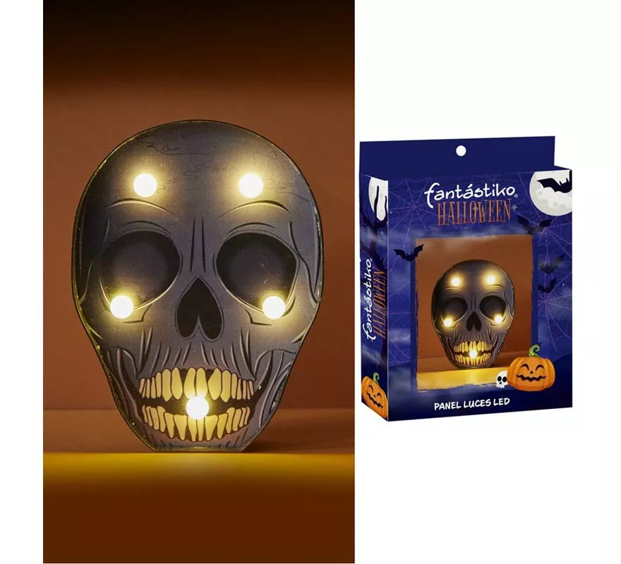 Translation missing: it.Marquesina de Calavera iluminación LED de 13x3x17,50 cm