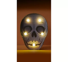 Baldacchino a forma di teschio con illuminazione a LED, 13x3x17,50 cm