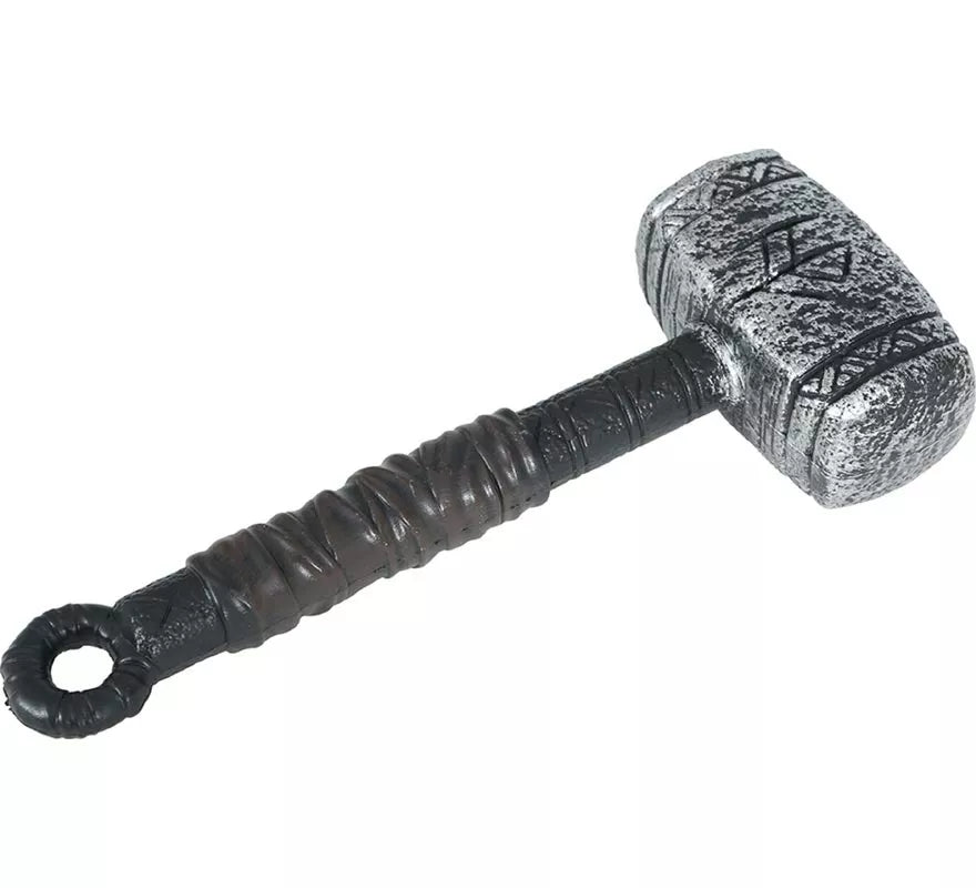 Translation missing: es.Martillo Medieval de 35 cm de Plástico de Juguete