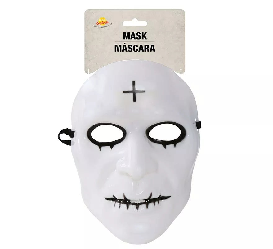 Translation missing: it.Máscara Blanca con Cruz