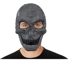 Maschera teschio con diamante