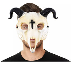 Maschera teschio di capra