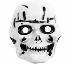 Maschera teschio di plastica