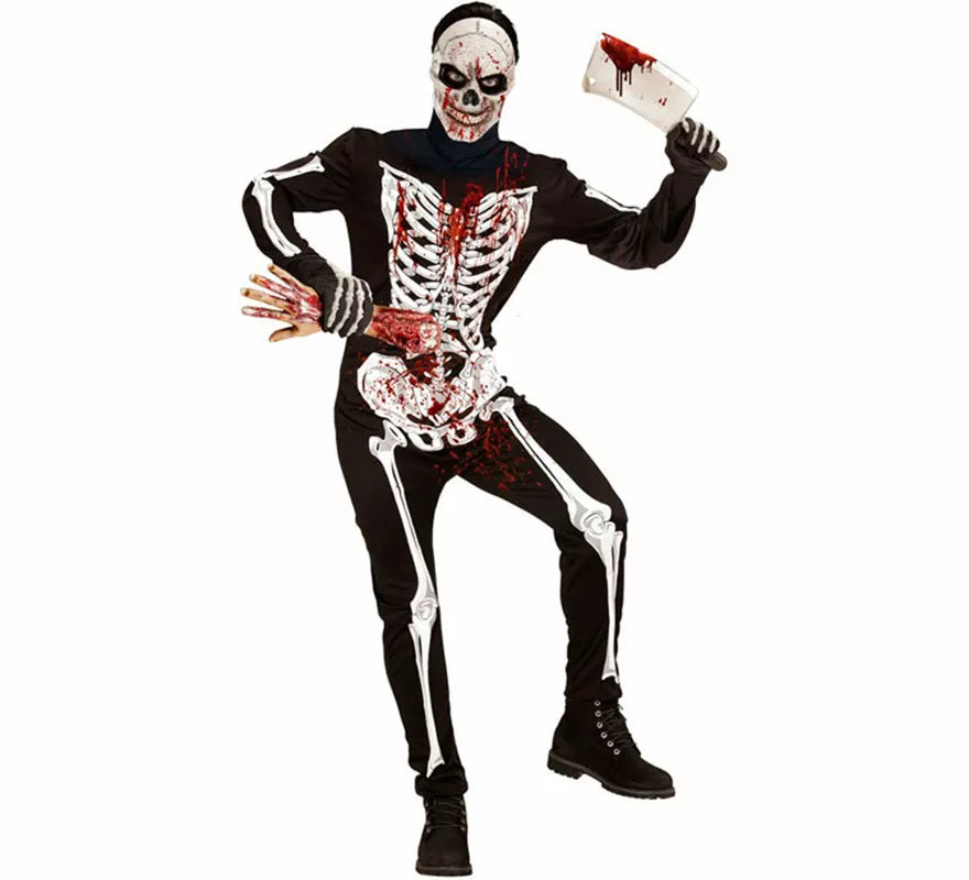 Translation missing: es.Máscara Calavera Ensangrentada de Látex