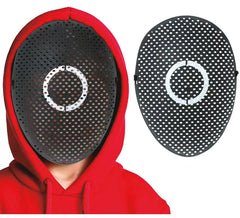 Squid Game Minion Circle Mask maschera per bambini in PVC