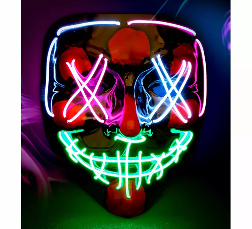 Translation missing: it.Máscara de Asesino Aterrador con LED multicolor