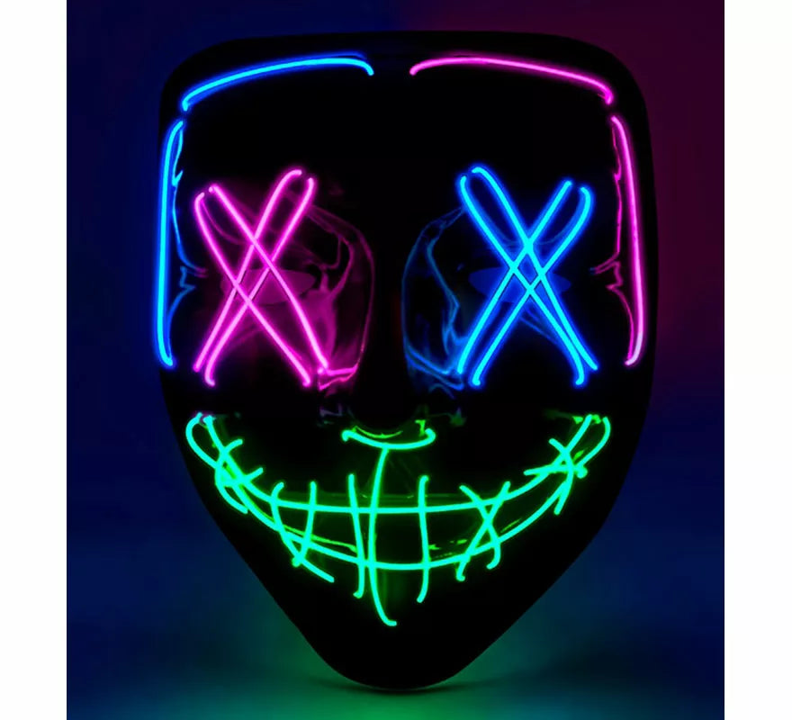Translation missing: it.Máscara de Asesino Aterrador con LED multicolor