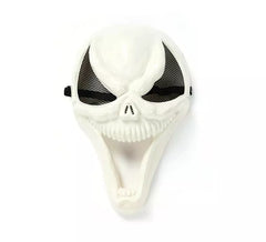 Maschera bianca dell'assassino dell'urlo