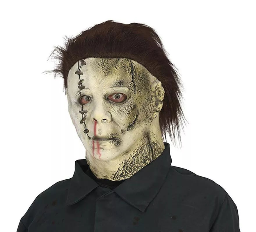 Translation missing: es.Máscara de Asesino Halloween con cicatrices de látex