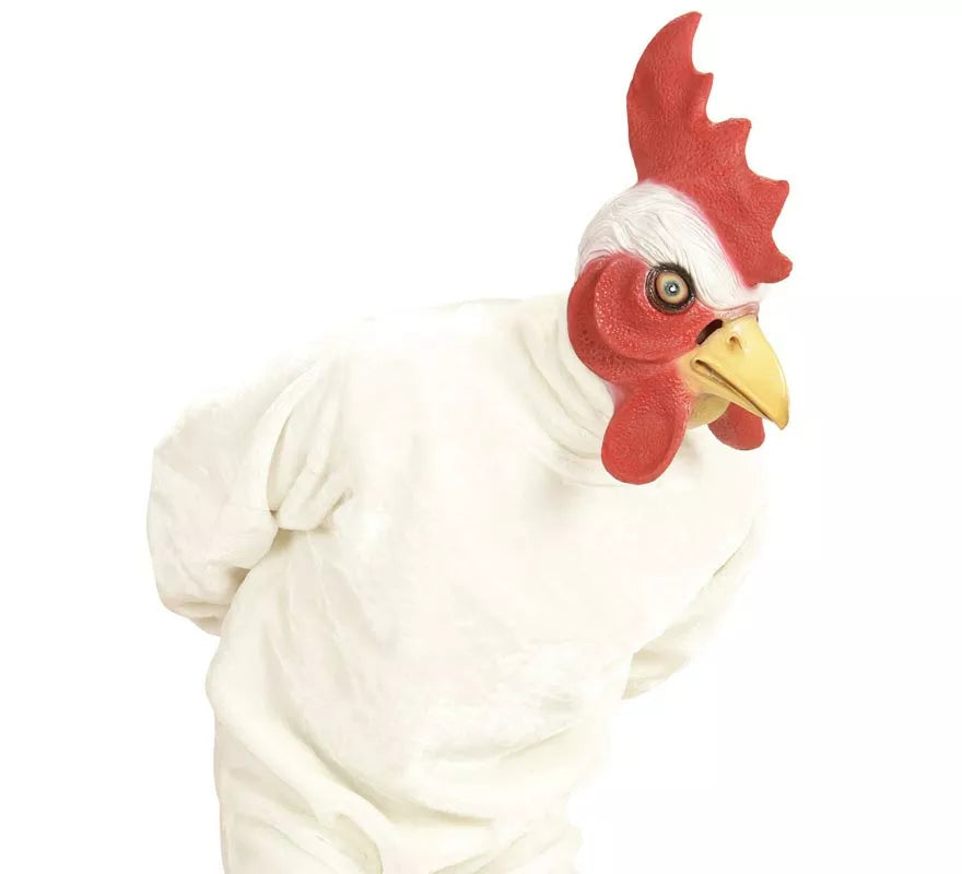 Translation missing: es.Máscara de Cabeza de Pollo completa adulto