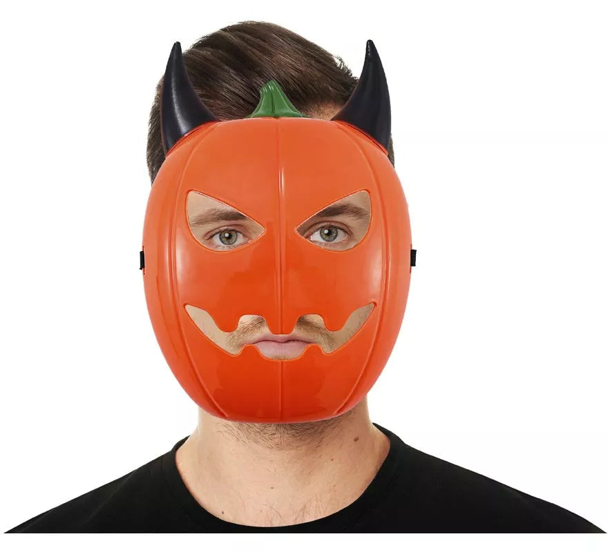 Translation missing: it.Máscara de Calabaza con Cuernos