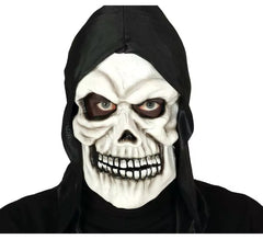 Maschera teschio con cappuccio