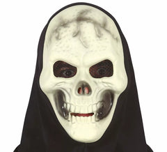Maschera Teschio con Cappuccio in Pvc