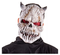 Maschera da Teschio Demoniaco in Schiuma di 20x5x27 cm